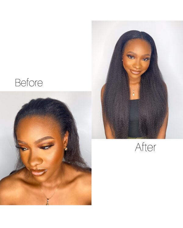 Kinky Straight Clip Ins For Relaxed & Blown Out Kinky Hair | All Things Savvy