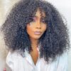 Bohemian Fringe Kinky Curly Wig ~ STAR GIRL | 4A Kinky Textured Wig | ATsavvy