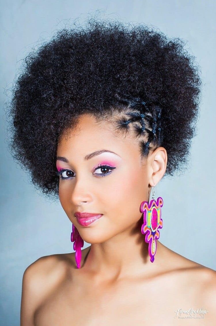 14 EASY HAIRSTYLES FOR SHORT NATURAL HAIR ON BLACK WOMEN