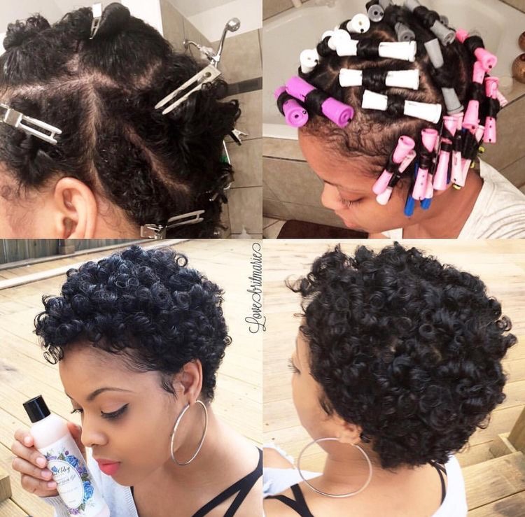14 EASY HAIRSTYLES FOR SHORT NATURAL HAIR ON BLACK WOMEN